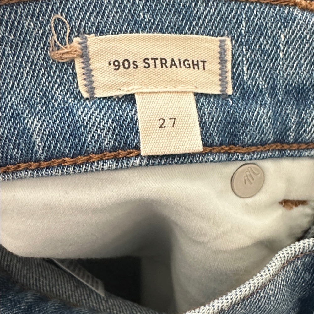 Madewell The '90s Straight Jean - Picture 9 of 13